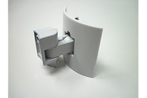 THE ZIP ZOP SHOP Support mural blanc compatible Bose UB20 UB-20 pour une utilisation avec Bose Lifestyle Acoustimass Cinemate non fabriqué ou vendu par Bose