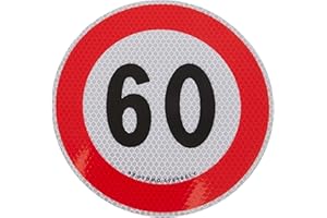 Quattroerre 31840 marquage Limite Vitesse £. 60 km/h adhésif OMO