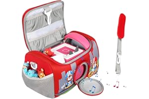 ONLYNERY 2023 New To-nie Box Carry Case | Traveling Bag for To-niebox Starters | Set Portable Carrying Bag for Toniebox - Organizer for Charging Station, Headphones More Accessories