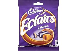 Cadbury Chocolate Eclairs 130 g (Pack of 12)