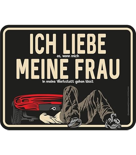 Targa In Metallo Original RAHMENLOS® Per Fan Di Al Bundy – No MAAM, 17x22 Cm, Made In Germany