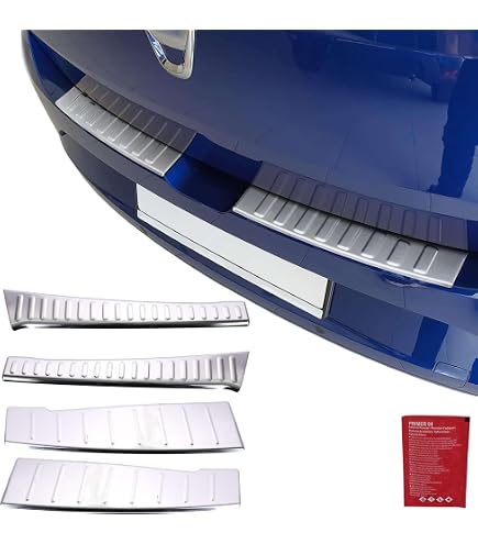 Protection Seuil De Chargement Acier Inoxydable Pour Dacia Sandero III (2021+) - Anti-Rayures - Montage Adhésif Facile