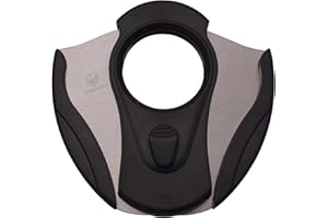 GERMANUS Cortador de Puros, Butterfly, Cortapuros Cutter, Negro