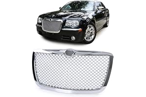 ‎CARPARTS-ONLINE Sport Kühlergrill Chrom Wabendesign für Chrysler 300C Limo Touring 04-11