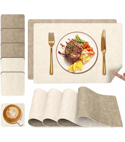 douceur d'intérieur, Coffee Shop Placemat (28.5 x 44 cm) Opaque Polypropylene