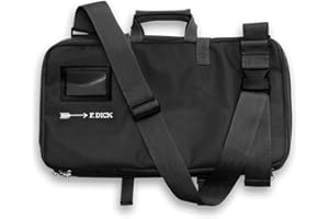 F.DICK Borsa per cuoco "Culinary Bag" (tessuto, lavabile, 3 grandi scomparti, fino a 34 coltelli, scomparto per libri, penne) 81010000-01