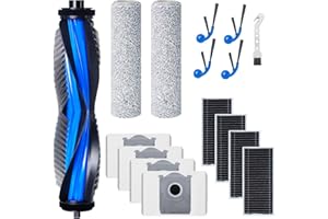 Fixbetter Kit di accessori di ricambio per ECOVACS DEEBOT T80 OMNI/X8 OMNI/X8 Pro OMNI Robot Aspirapolvere (16 accessori)