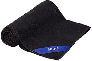 Aquis Towel Hair-Drying Tool, Water-Wicking, Ultra-Absorbent Recycled Microfiber