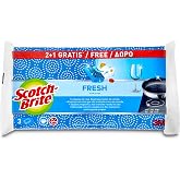 SCOTCH BRITE scouring pad no streak fresh pack 3 pcs
