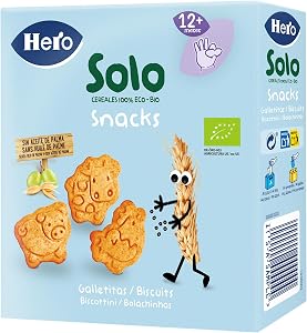 Hero Baby - Hero Baby Solo - Biscotti Bio Animaletti - 100 g