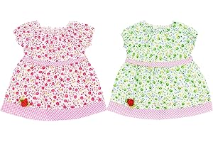 Diealles Shine Vestiti per Bambole per New Born Baby Doll, Vestiti per Bambole Reborn 35-43 cm - Stile 4