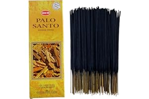 LAMARE Varillas de Incienso HEM Palo Santo - 200 g (Entre 160-180 Varillas) - Aromaterapia - Meditación - Yoga - Packaging EcoFriendly