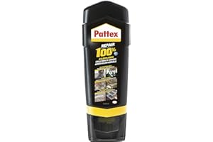 Henkel - Pattex 100% - 9H P1BC1 - Colle transparente sans solvant/sans eau