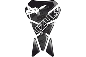 PARASERBATOIO ADESIVO, TANKPAD, TANKSCHUTZ, PROTECTION DE RESEVOIR, RESINATO EFFETTO 3D compatibile con suzuk.i SV 650 V1
