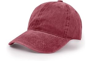 ULTRAKEY Gorra de béisbol, algodón Lavado Ajustable Deporte al Aire Libre Gorra de Sol Unisex Hip Hop Casual Sombrero Snapback Cap