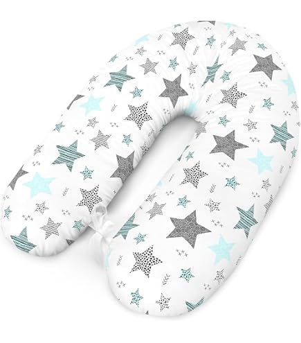 XDREAM Coussin D'allaitement XXL Avec Housse En Microfibre Souple