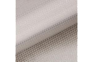 KSQP Faraday Fabric EMF RFID Shielding - Block WiFi/RF EMF Protection Fabric Anti Radiation Blocking EMI Shielding Conductive Blocking EMI Shields Signals (5G,WiFi,Cell,bluetooth),silver-6m