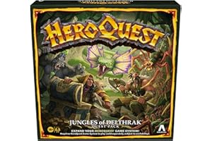 Avalon Hill HeroQuest Jungle of Delthrak Quest Pack Odgrywanie ról od 14 lat 2 do 5 graczy Do gry wymaga systemu gry HeroQuest