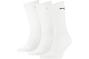 PUMA Mesdames Hommes & 3 paires de chaussettes de sport en 3 couleurs, bleu, 6-8