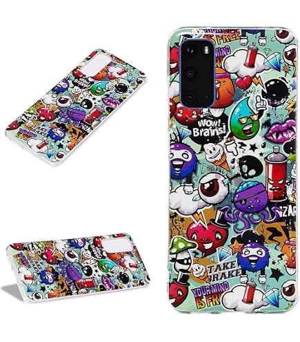 Süße Glitzer-Handyhülle Für Galaxy S20 Mit Ständer – Weiches TPU, Kratzfest & Stylisch