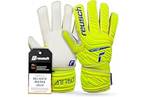 Reusch Attrakt Solid Junior Guantes de fútbol, Bebés niños