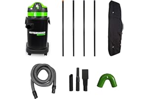 Guttersucker Gutter Cleaning Vacuum System - Guttersucker Junior 4 Pole Package - 6M Reach.