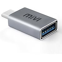 Mivi OAC2A Type-C to USB A Female OTG Adapter - (Grey)