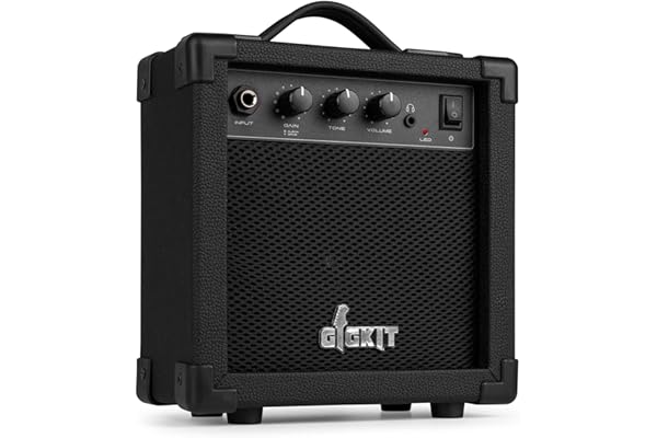Max GigKit Ampli Guitare Électrique 20W Portable, Son Clair Clean/Overdrive, Entrée Auxiliaire pour Jouer sur Vos Morceaux, Sortie Casque, Ampli Compact Idéal Débutants et Entraînement à la Maison