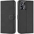 Verco custodia per ZTE Blade V30, Case per ZTE V30 Cover PU Pelle Portafoglio Protettiva, Nero