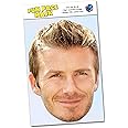 Party People 1 x David Beckham - Celebrity Face Mask - Ready To Wear - David B