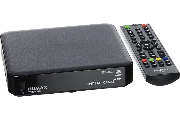 Humax TN8000HD Récepteur Satellite TNT HD Noir