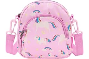 Choco Mocha Girls Purses for Kids Crossbody Bag Little Girls Cute Purse Bag Toddler Children Gifts Age 3 4 5 6 7 8 9 10