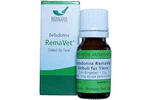 REMEDIA HOMÖOPATHIE GMBH RemaVet Globuli für Tiere ATROPA BELLA-DONNA