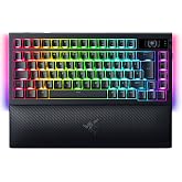 Razer BlackWidow V4 Pro%75 - Kablosuz, &ccedil;alışırken değiştirilebilir oyun klavyesi - OLED ekran (komut kadranı, 4K Hz ve Blueto