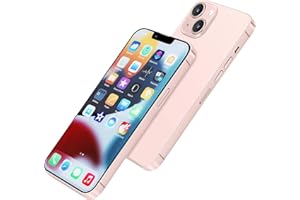 Perusha Without Logo Non-working Phone Dummy Display Model Pretend Phone toy for Phone 13 Pro Max 13 mini (6.1 inches, Pink Colorscreen)