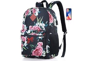 YAMTION Plecak szkolny 15,6 i 17,3 cala dla chłopców i dziewcząt, plecak dla mężczyzn i kobiet, plecak na laptopa w podróży służbowej, do szkoły, na studia