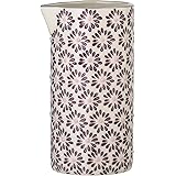 Bloomingville Milchkrug Isabella - Retro Keramik Kännchen 250ml Rot Für Sahne & Milch