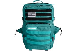 ELITRAINX Wodoodporny wojskowy plecak taktyczny 25L do uprawiania sportu, kabiny samolotu, siłowni, na zewnątrz, treningu przekrojowego firmy ELITEX TRAINING