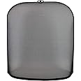 Aggloz Have Duty Fire Guard Screen Rounded Free Standing Cairngorm Spark Coal Fireplace Guard Curved Fire Guard Black Curved Fire Guard in Black Spark Guard New
