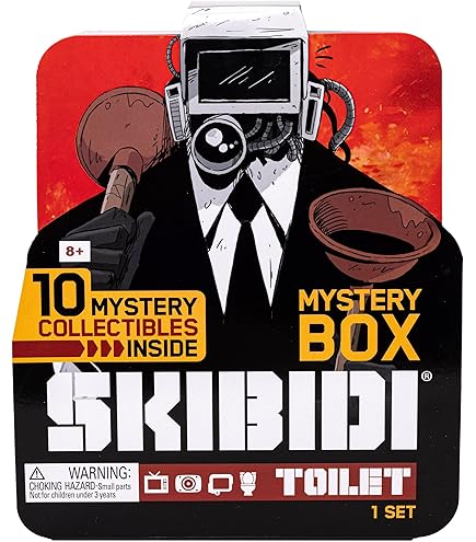 Aazon.co: SKIBIDI Toilet Deluxe 6 Inch Figure, Collector Pack Of 4 - View #12