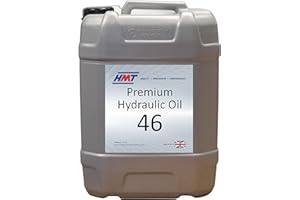 HMT Premium Hydraulic Oil 46 – 20L | Anti-Wear Hydraulic Fluid for Industrial & Mobile Use | Oxidation Resistant, ISO 11158 HM, HLP 46, Anti-Foam, Pump Protection