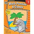 Math Puzzles and Games, Grade 1 (Ready Set Learn)