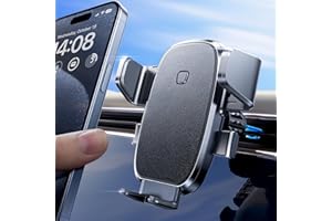 LISEN Car Phone Holder Mount [2023 Upgrade Auto Locking] Phone Holder for Car with Hook Clip Air Vent Car Mount Universal Mobile Phone Mount Car Accessories for iPhone 15 13 14 Pro Max Plus