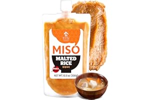 ‎YAMASAN KYOTO UJI YAMASAN KYOTO UJI Miso Paste Hergestellt in Japan, Ideal zum Kochen Misosuppe, Suppen & Eintöpfe, Gewürze, authentische Sojabohnenpaste, ohneZusatzstoffe ​(300g)