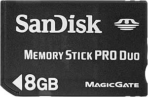 SanDisk SDMSPD-008G-B35 8 GB Pro Duo Gaming Memory Stick with MagicGate