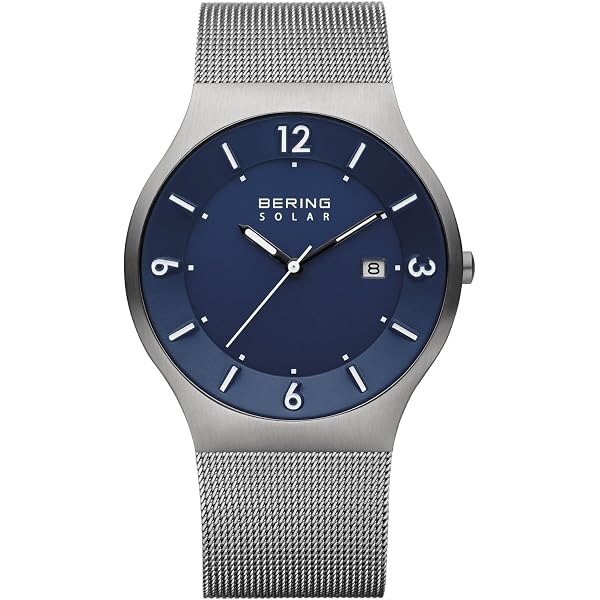 BERING 15540-364 Orologio Donna Rosa Oro | Cassa 40mm Acciaio E Quadrante Bianco, Cinturino Milanese