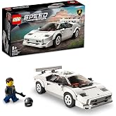 LEGO Speed Champions Lamborghini Countach 76908-8 Yaş ve &Uuml;zeri &Ccedil;ocuklar i&ccedil;in S&uuml;per Spor Araba Modeli Oyuncak Yapım Seti (262 