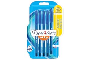 Paper Mate Mate Inkjoy 1956727 Długopisy, Niebieski, 5 sztuk