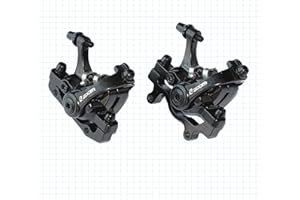 FAMEX RIDE ZOOM MTB Bike Mechanical Disc Brake Calliper Front & Rear Double piston Drive Brake ( Brake pads included)