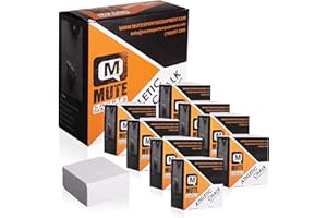 MUTE | Athletic Gym Chalk – Erhöht die Griffkraft – für Bouldern, Klettern, Gymnastik, funktionelle Fitness, Gewichtheben – ungiftig, nicht färbendes Magnesiumcarbonat – 57 g Blöcke